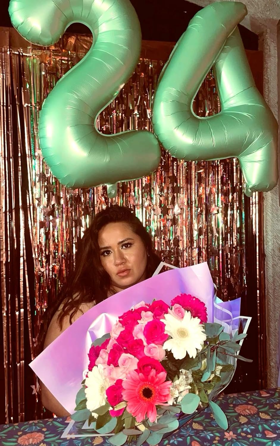 Sage Green 40 Inch Big Number Balloon Birthday Decoration, Number 2 Helium Balloon 12 20 22 23 24 26 2026 New Years Celebration, Boy Girl Baby Anniversary Party Graduations Supplies Decorations