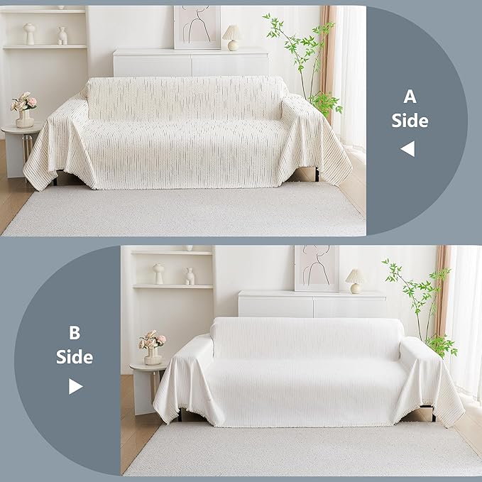 MYSKY HOME Couch Cover for Dogs, Sectional Couch Cover - Image 6