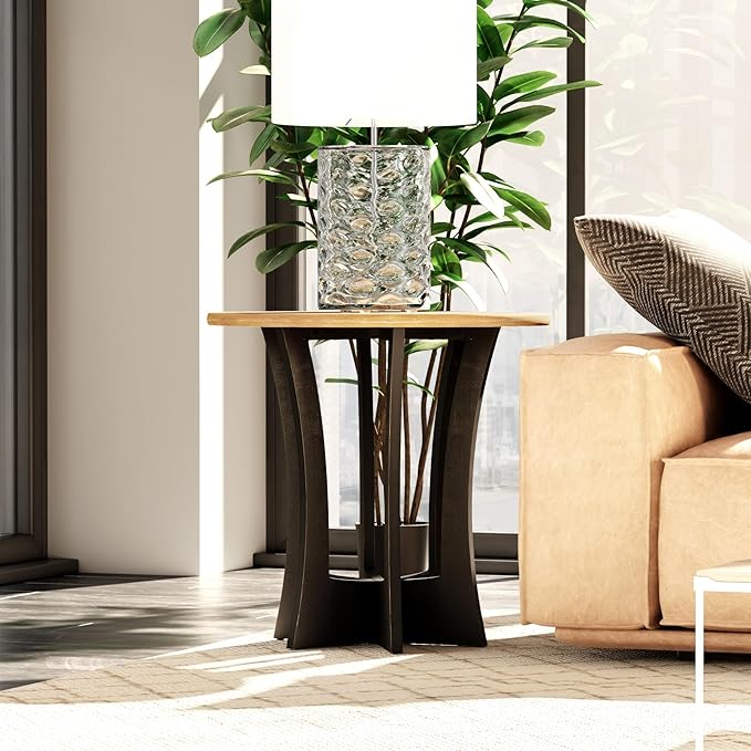 COZAYH Farmhouse Round End Table X 2P - Image 9