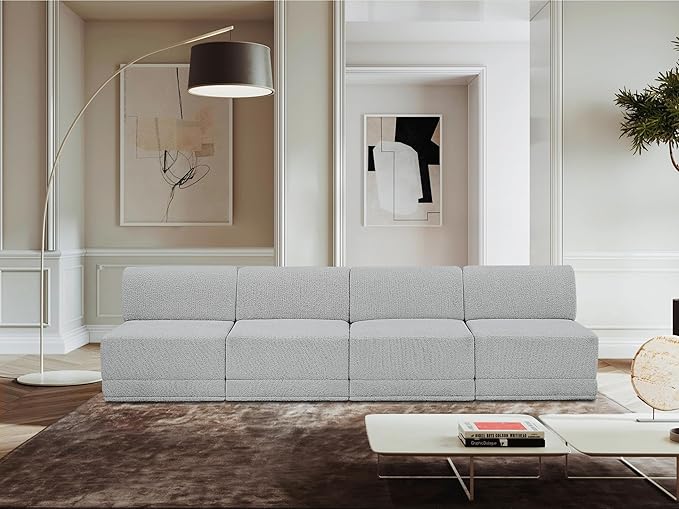 Meridian Furniture 118Grey-S120 Ollie Collection Modern | Contemporary Modular - Image 2