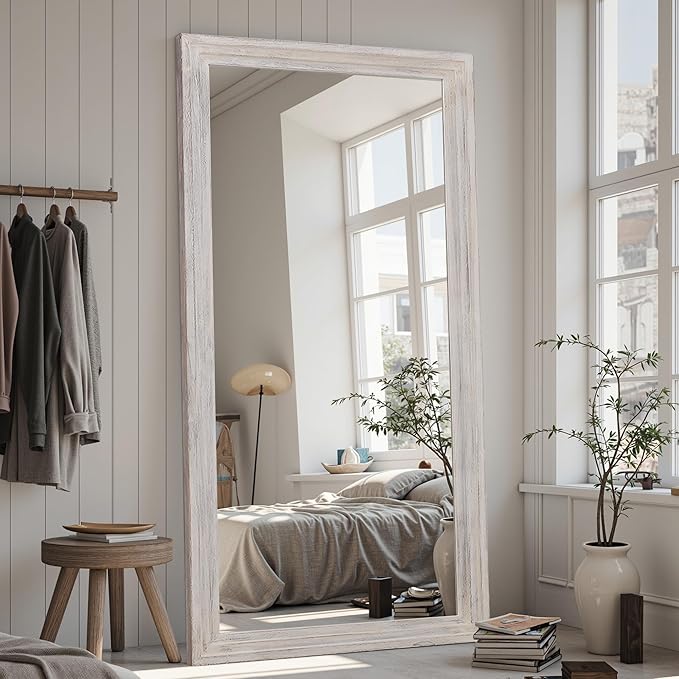 Full Length Mirror, Oversized Stand Up Mirrors Large Wall Mirrors, Wall Mounted - Image 3