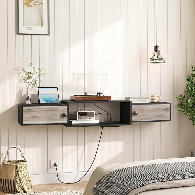 HOOBRO 55" Floating TV Stand - Image 7