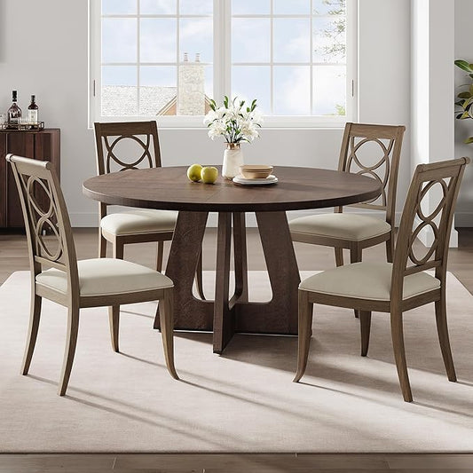 GAOMON 47 Inch Round Dining Table by GAOMON