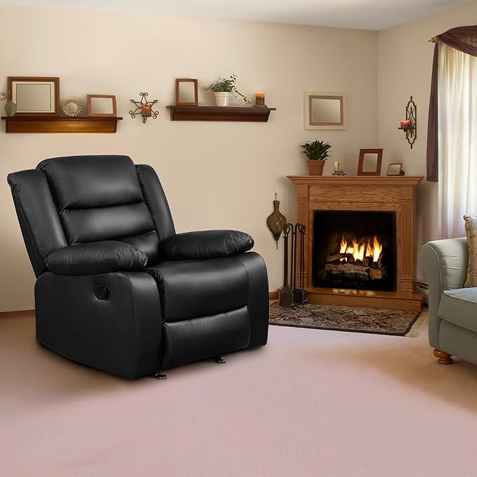 PrimeZone Oversized Rocker Recliner Chair - Image 9