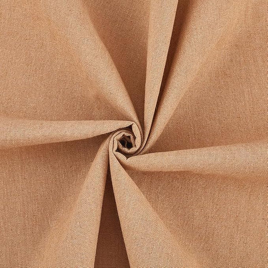 59 Inch Khaki Canvas Upholstery Fabric Linen Liner Fiber by The Yard Blend by CABODYALS