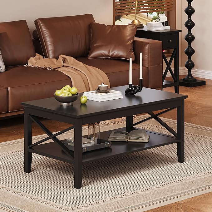 ChooChoo Coffee Table with Thicker Legs, 47 inch - Image 9