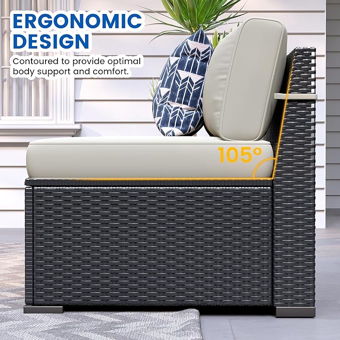 8 Piece Patio Furniture Set - Image 4