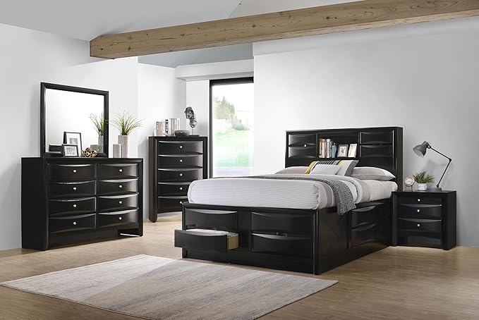 Coaster Home Furnishings Briana Transitional 5-Piece Bedroom Set Eastern King - Image 2