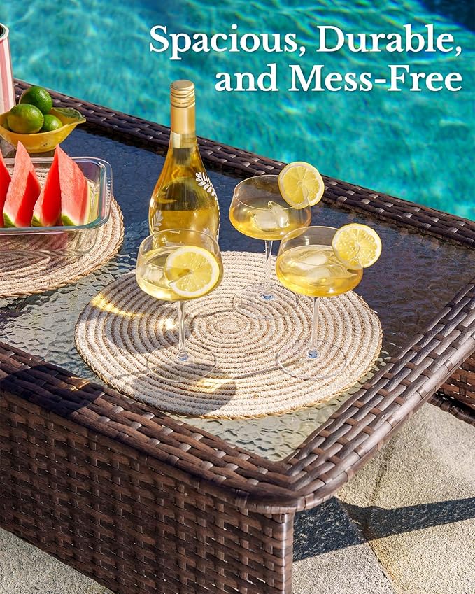 HILLGA 7-Piece Luxury Patio Furniture Set - Image 8