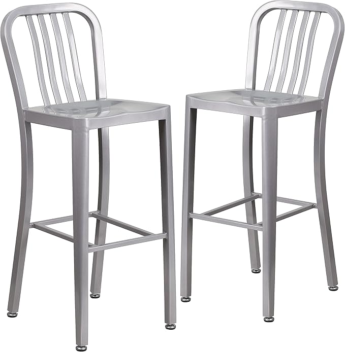 Flash Furniture Gael 30" Commercial Metal Barstools by FlashFurniture