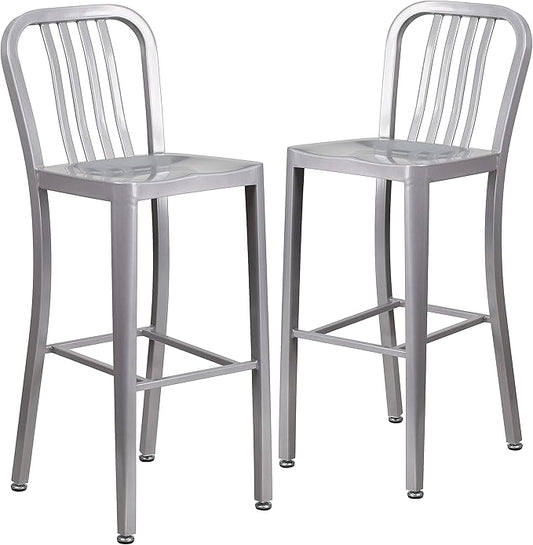 Flash Furniture Gael 30" Commercial Metal Barstools by FlashFurniture