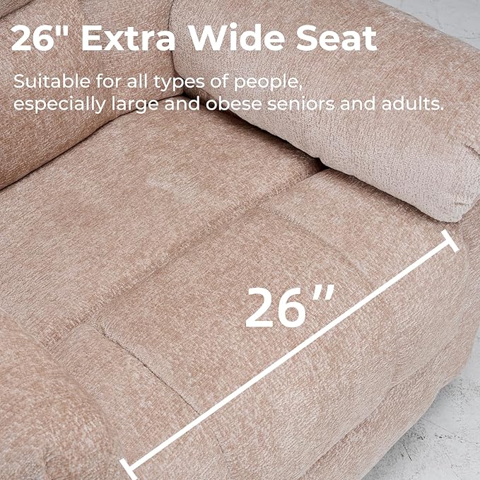 Oversized Power Lift Recliner Chair - Image 8