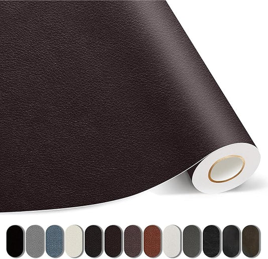 Kangshoon Leather Repair Patches, 35X79 Inch Self-Adhesive Leather Repair Tape by GiveYourFurnitureaNewLife