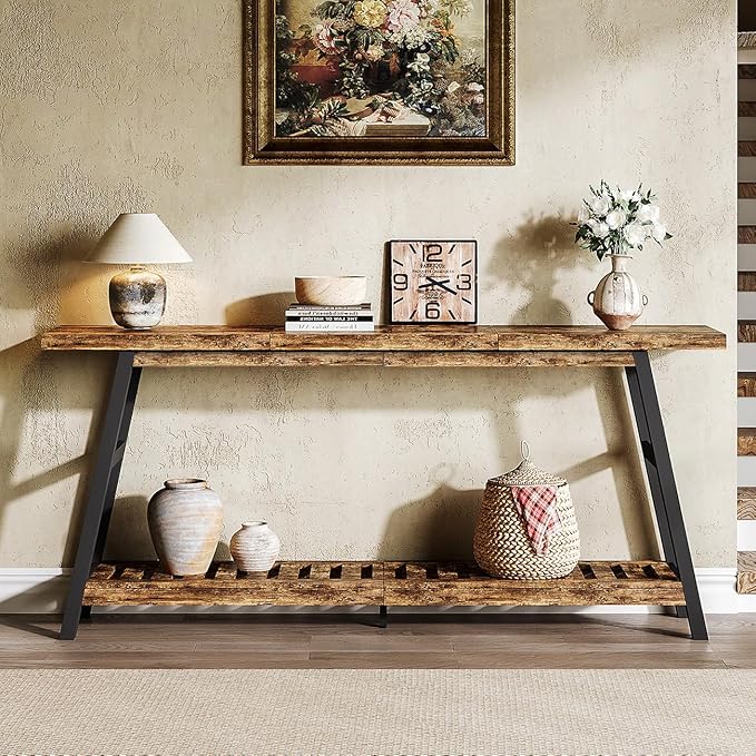 ChooChoo 70.9 Inch Long Console Tables - Image 4
