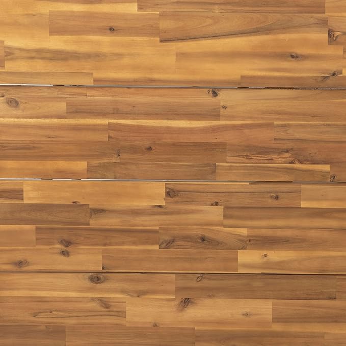 Flash Furniture Rafe Commercial Grade Acacia Wood Dining Table - Image 10