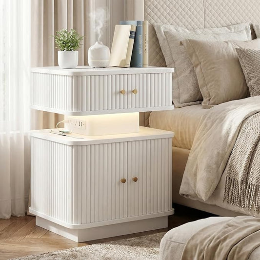 Night Stand, LED Nightstand, Modern Nightstand by Akmakm