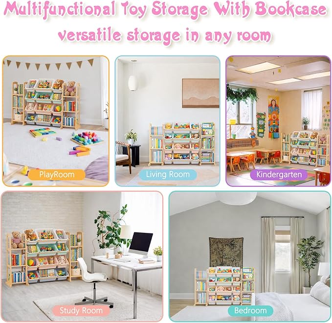 Kids Toy Storage Organizer - Image 7