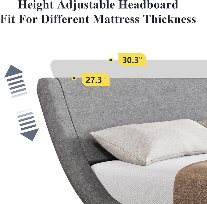 Allewie King Size Bed Frame - Image 6