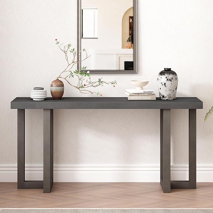 Geometric Design Console Table - Image 2
