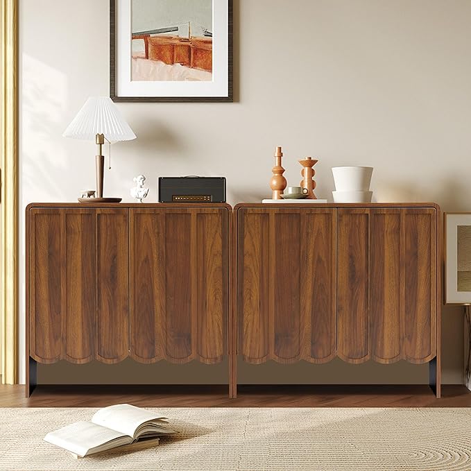 ORRD Sideboard Buffet Cabinet, Accent Storage Cabinets - Image 7
