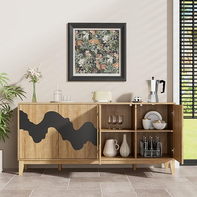 UEV Buffet Cabinet, Kitchen Storage Cabinet - Image 6