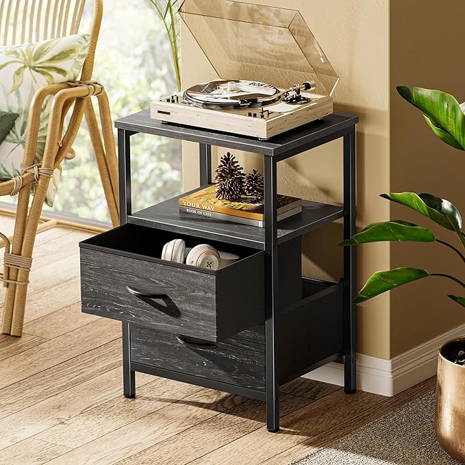 Huuger Night Stand Set of 2, Nightstand - Image 2