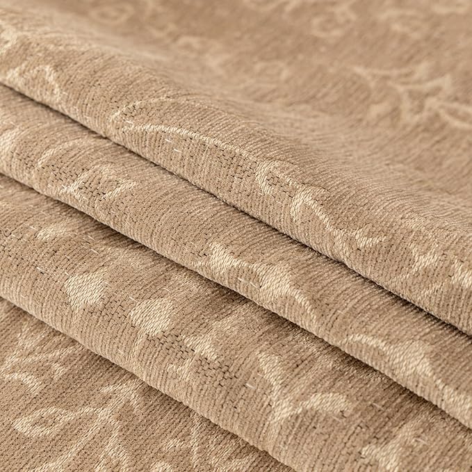 VClife Vintage Floral Boho Couch Cover, Soft Breathable Chenille Sofa Cover - Image 3