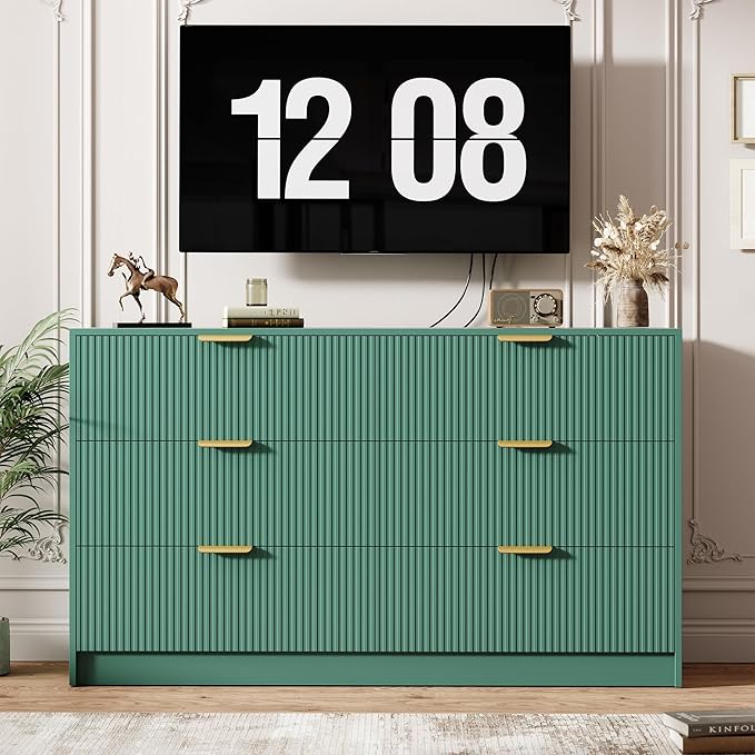 Garvee 6 Drawers Dresser for Bedroom - Image 3