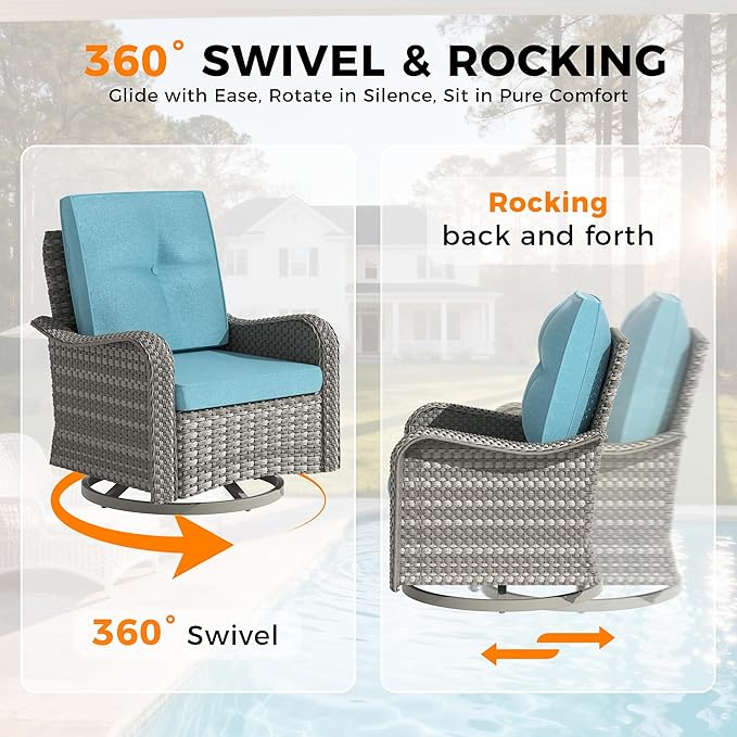 10-Seat Modern Patio Furniture Set - Image 5