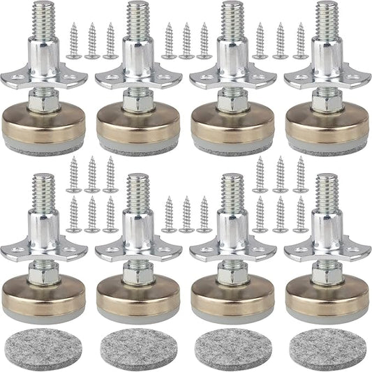 Heavy Duty Furniture Leveling Feet Adjustable Furniture Leg Levelers by Anwenk