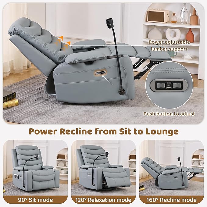 Olela Nursery Glider Recliner Chair - Image 4