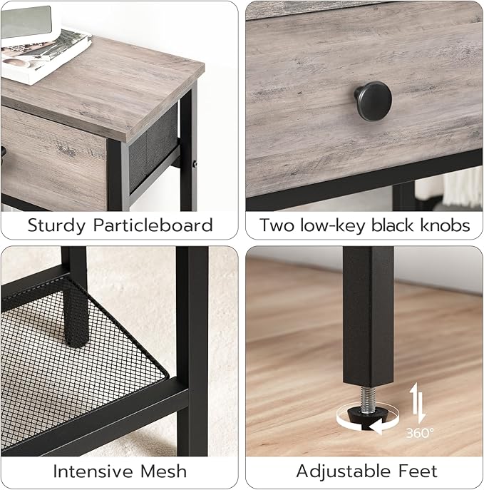HOOBRO 29.5" Narrow Console Table - Image 7