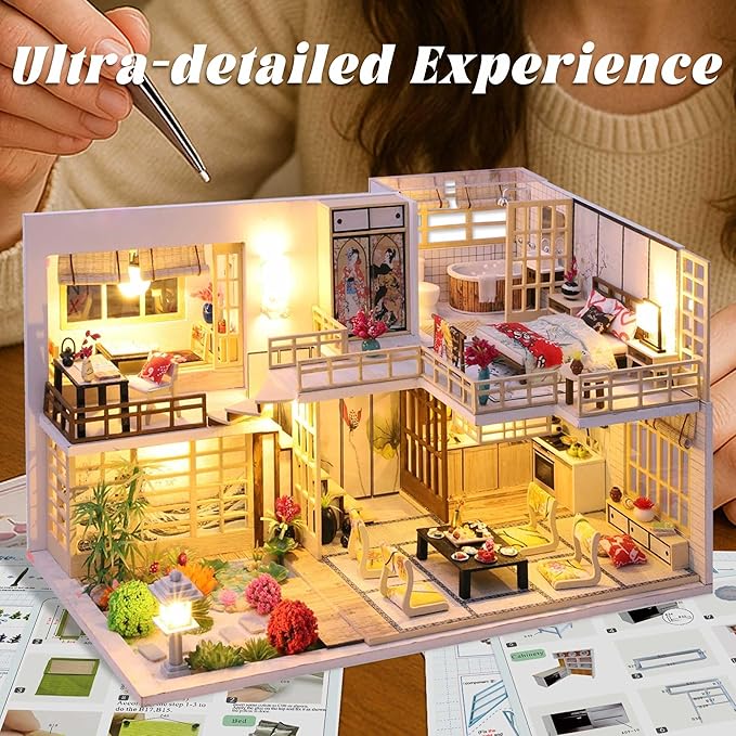 Flever Dollhouse Miniature DIY House Kit - Image 6