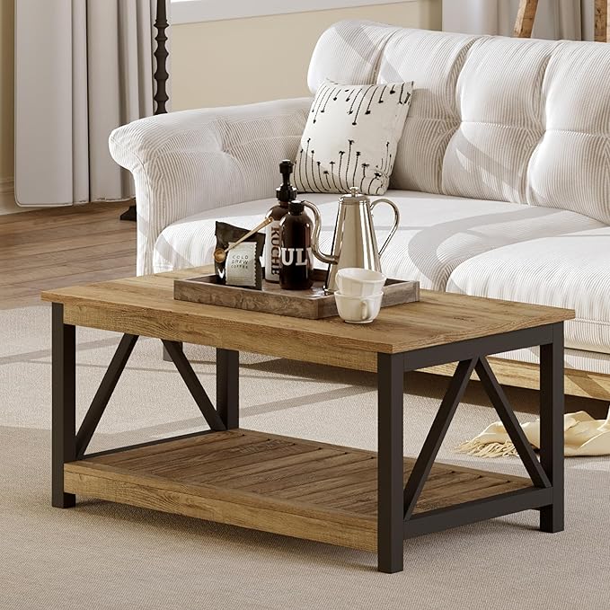 ChooChoo Farmhouse Coffee Table - Image 2