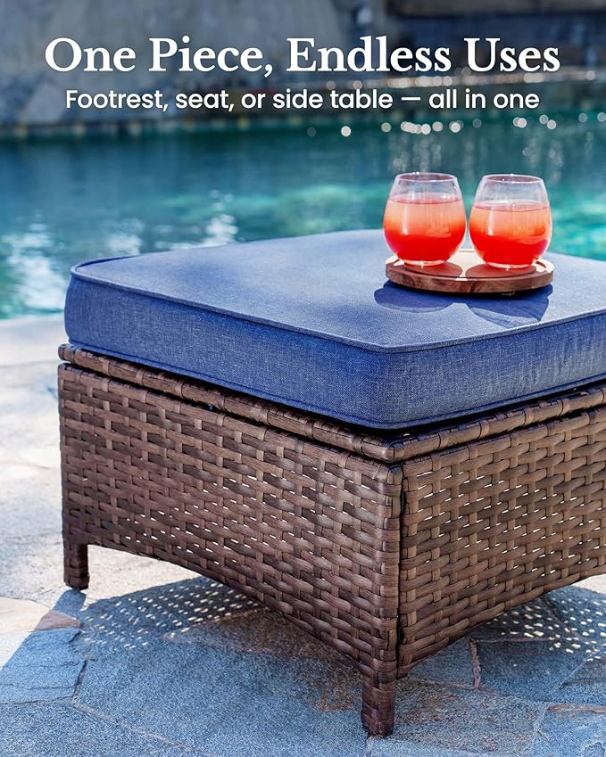 HILLGA 4-Piece Luxury Patio Furniture Set - Image 9