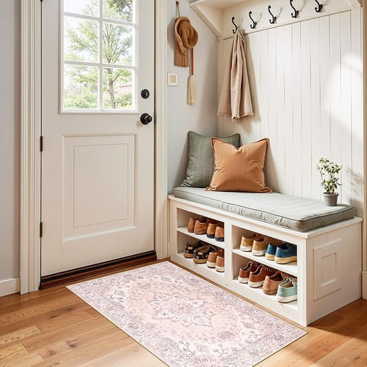 RELEANY Area Rugs 2'x4' Kitchen Rugs Entry Rug Small Rugs by RELEANY