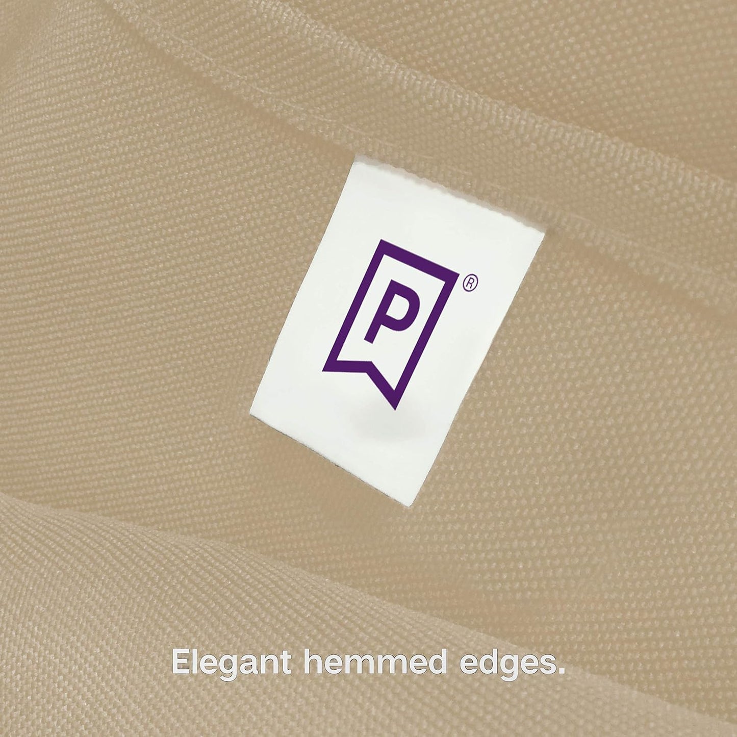 Gee Di Moda Rectangle Tablecloth - 60 x 102 Inch Beige Table Cloth for 6 Foot Rectangle Table - Heavy Duty Washable Fabric - for 6 Ft Buffet Table, Holiday Party, Dinner, Wedding & Baby Shower