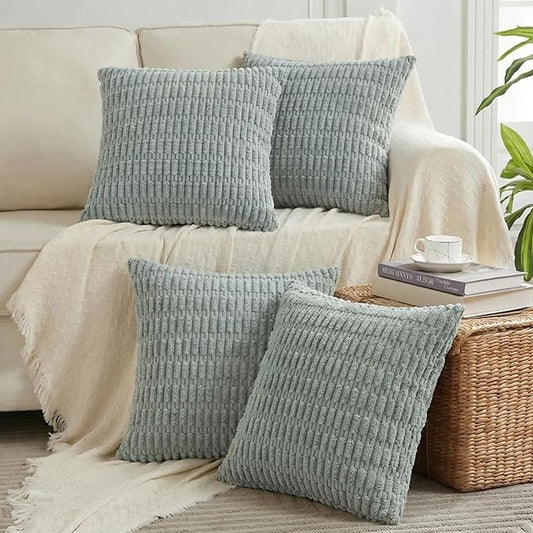 Fancy Homi 4 Packs Decorative Throw Pillow Covers by Fancy+Homi