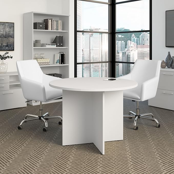 Bush Business Furniture 42-inch Round Conference Table - Image 2