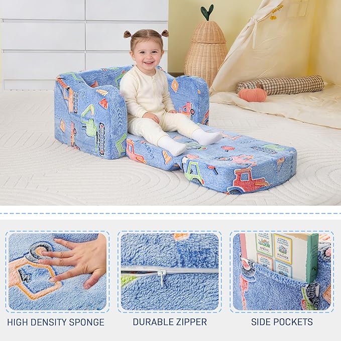 aodisman Thick Comfy Toddler Chair and Couch - Image 3
