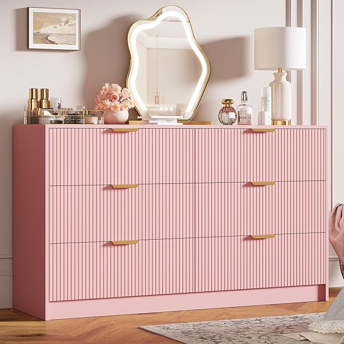 Garvee 6 Drawers Dresser for Bedroom - Image 5
