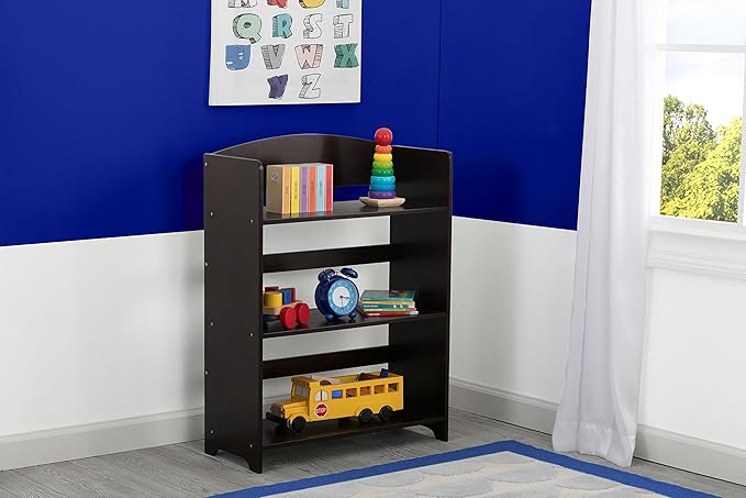 Delta Children MySize Bookshelf, Dark Chocolate - Image 2