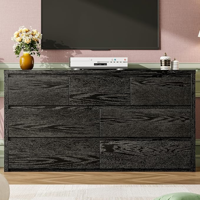 GarveeHome 7 Drawer Dresser for Bedroom, Wide Modern Chest of Drawers, Large - Image 3