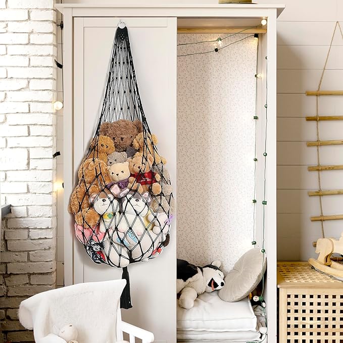 Novel Amdermi Stuffed Animal Hammock Corner Hanging Net - Image 5