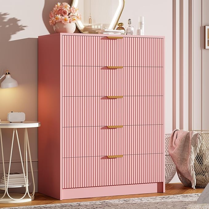 Garvee 5 Drawer Dresser for Bedroom - Image 3