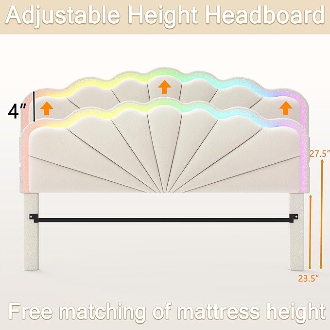 White Upholstered Bed Children’s Bed - Image 2