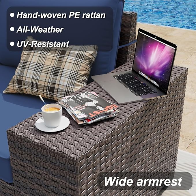 ALAULM 13 Pieces Patio Furniture Set - Image 2