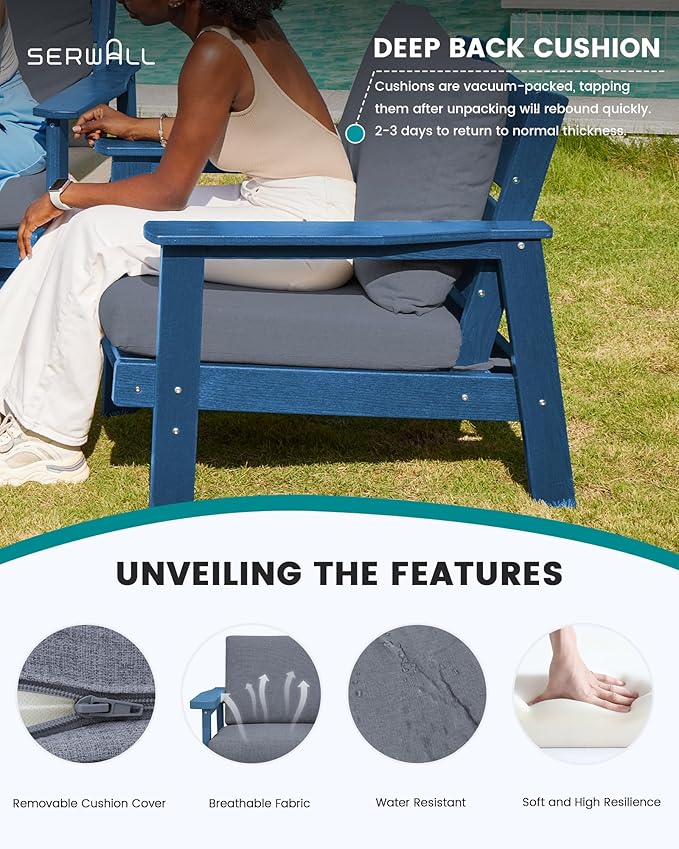 SERWALL Outdoor Loveseat - Image 3
