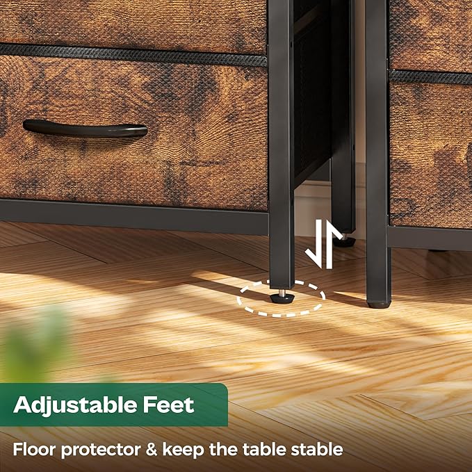 Huuger Nightstands Set of 2, End Tables - Image 8