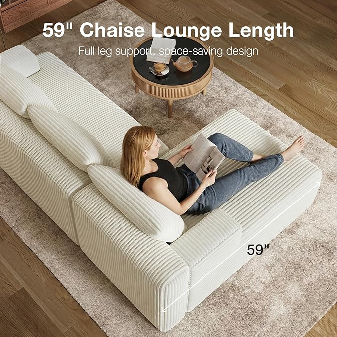 Novilla L-Shape Sectional Couches - Image 13